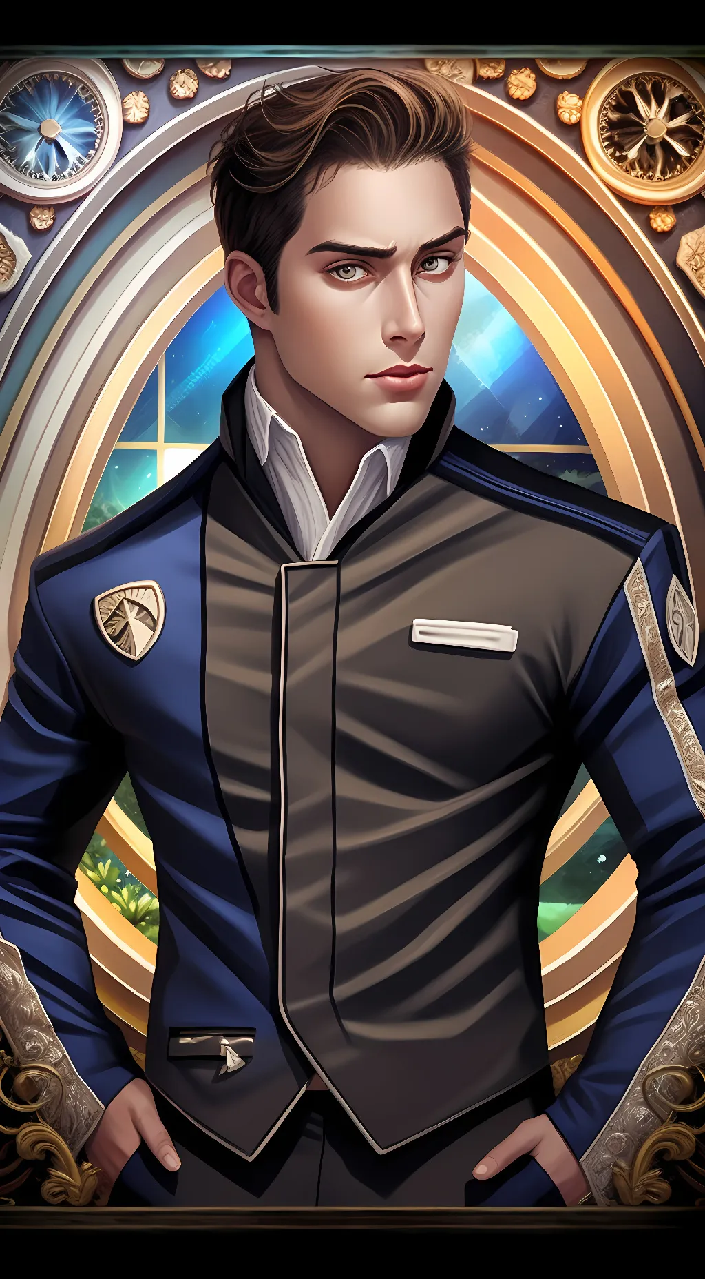 ai character: Sky Tate background