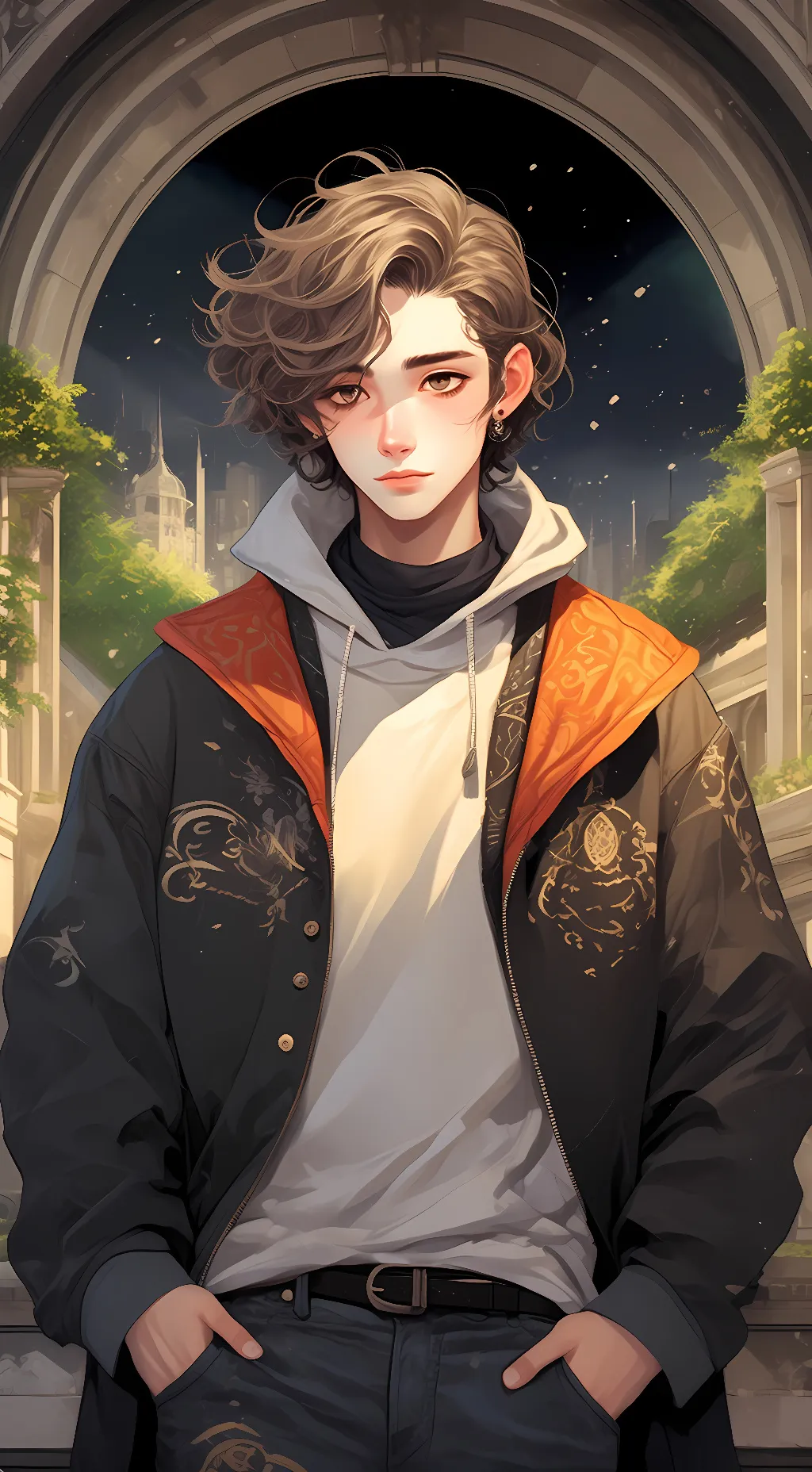 ai character: Sebastian background
