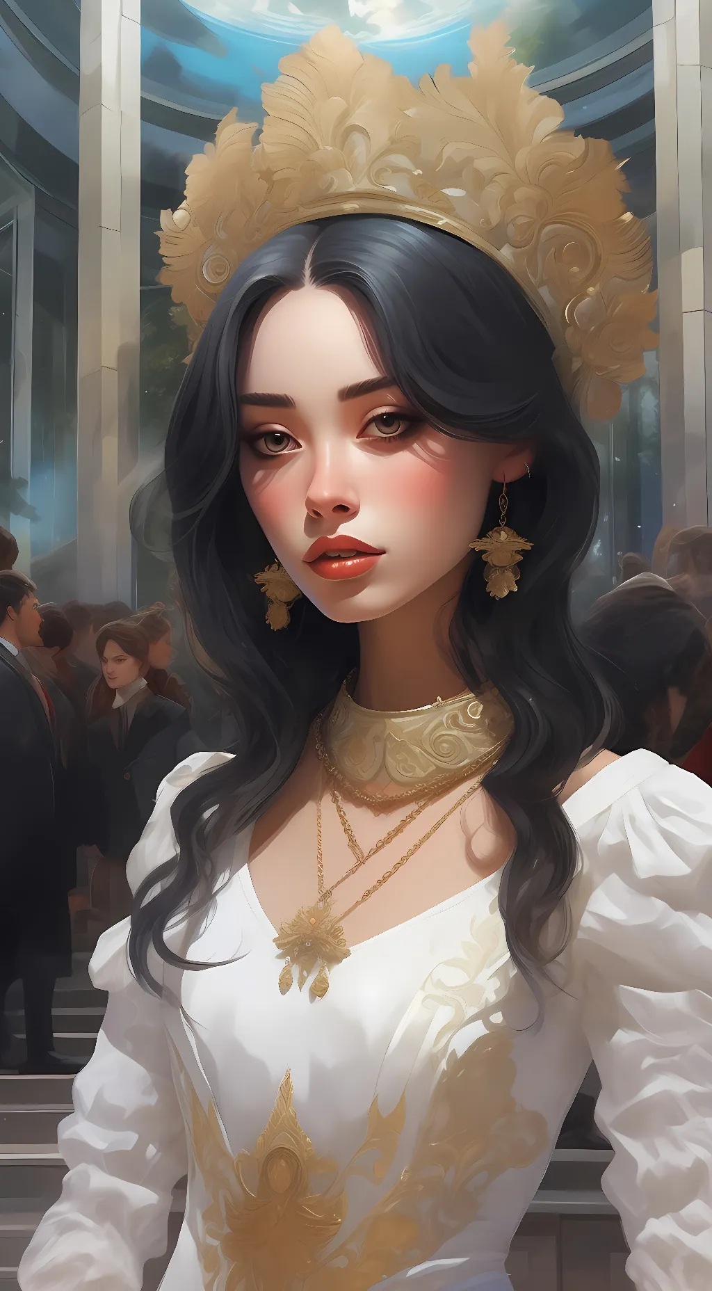 ai character: Lila background