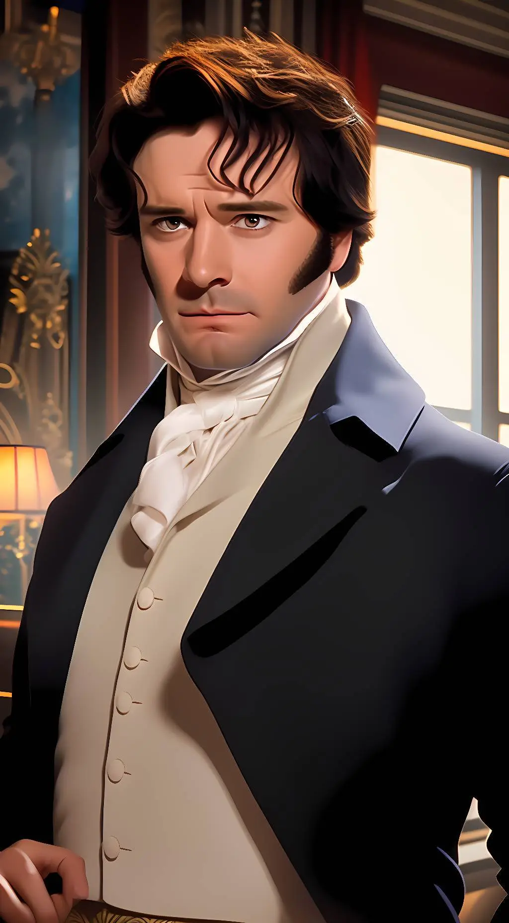ai character: Mr. Darcy background