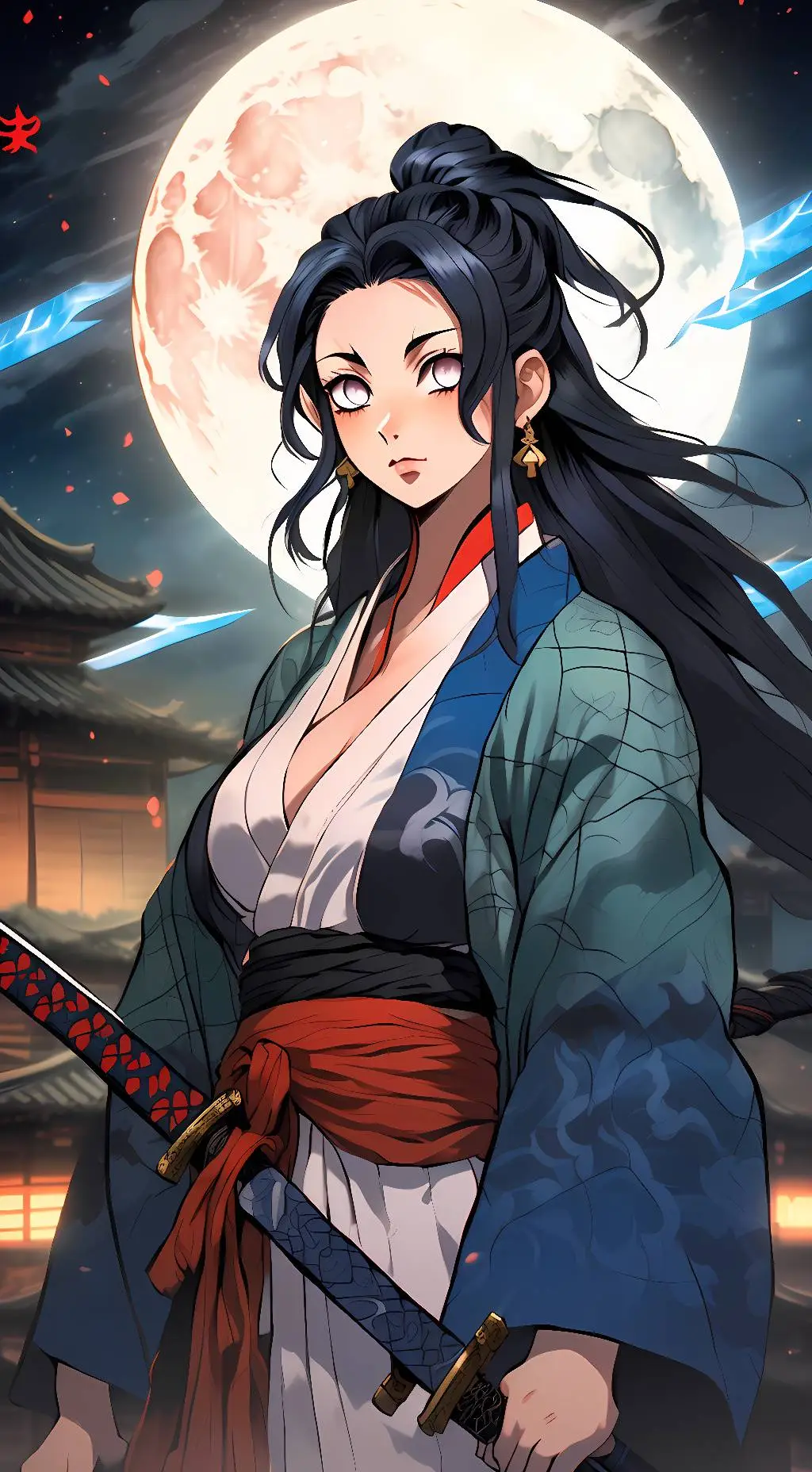 ai character: Tsukiko Tsugukuni background