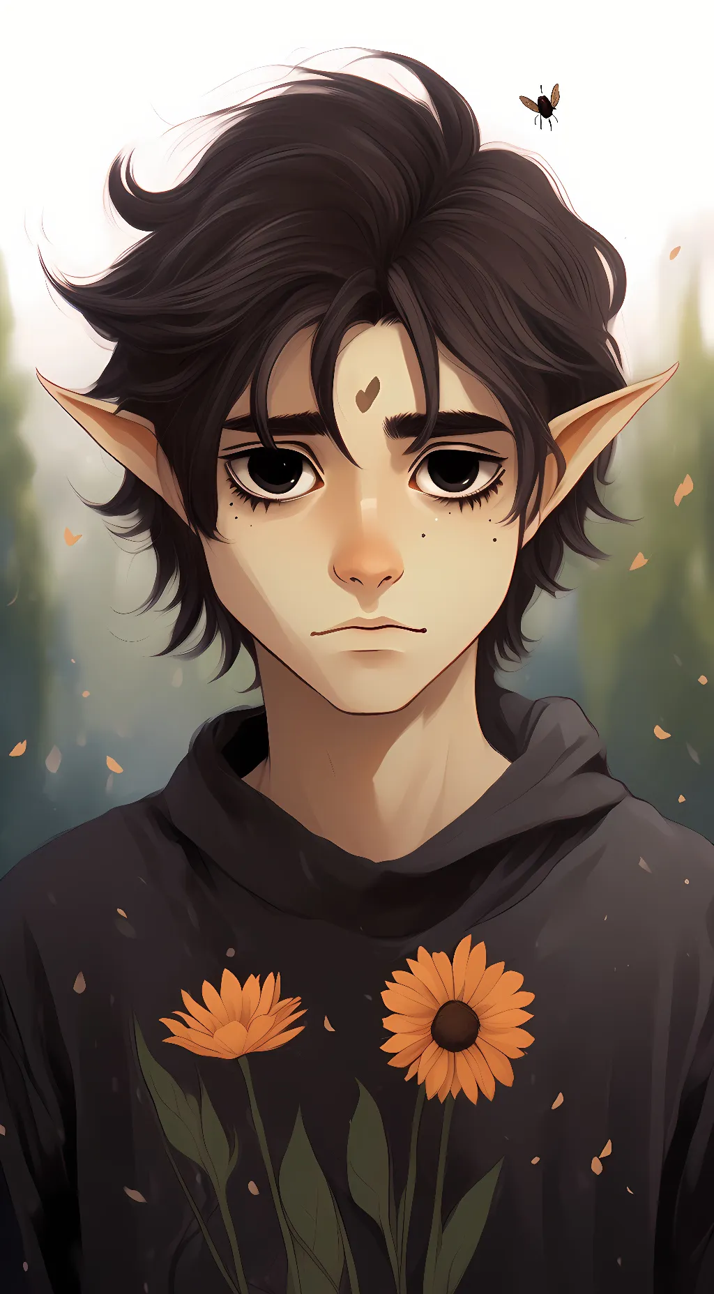 ai character: Mosuke  background