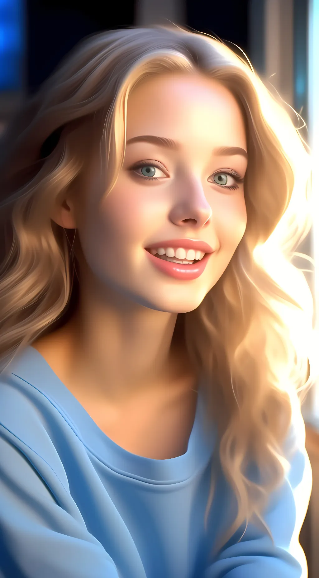 ai character: Izzy background