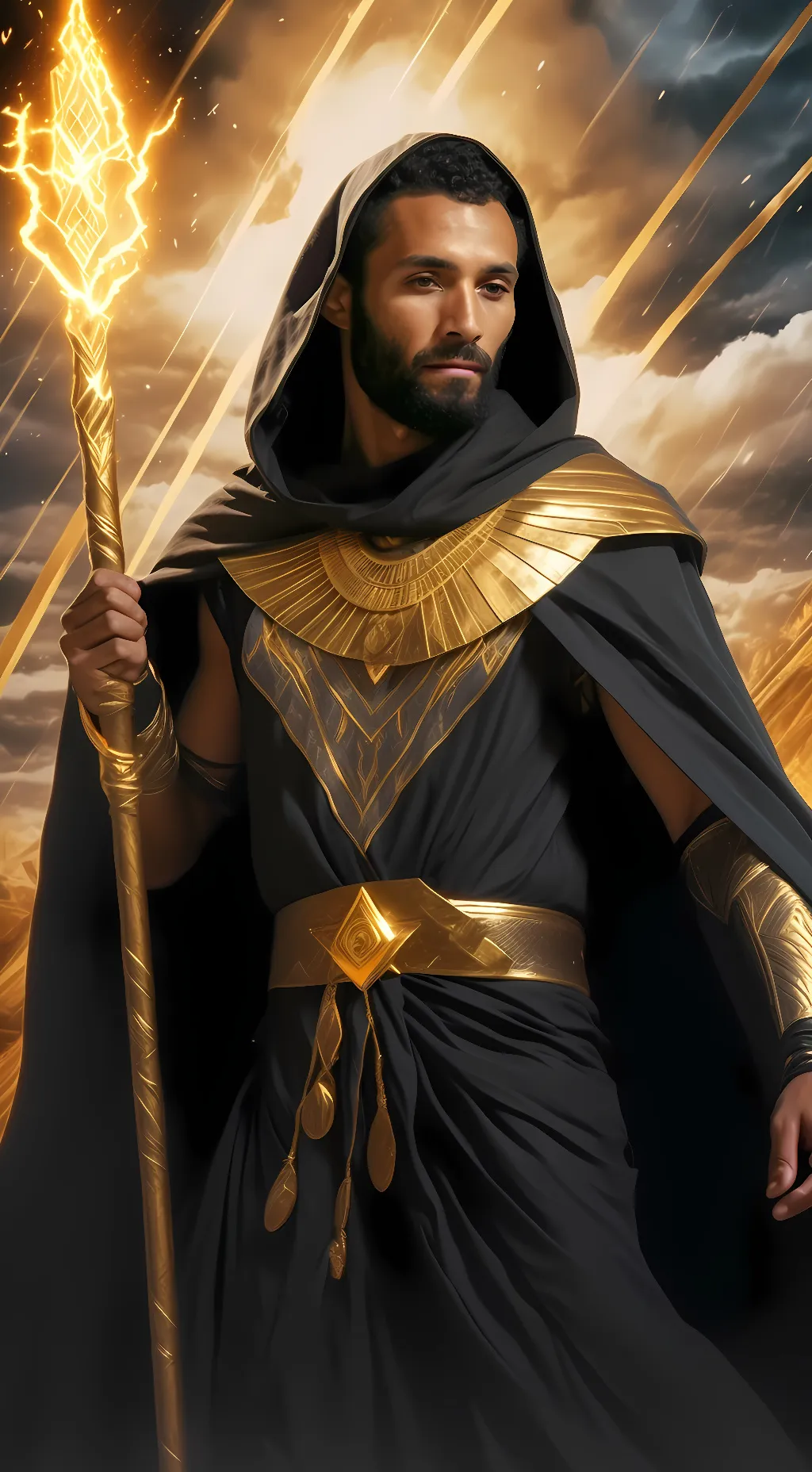 ai character: Snake God Apep background
