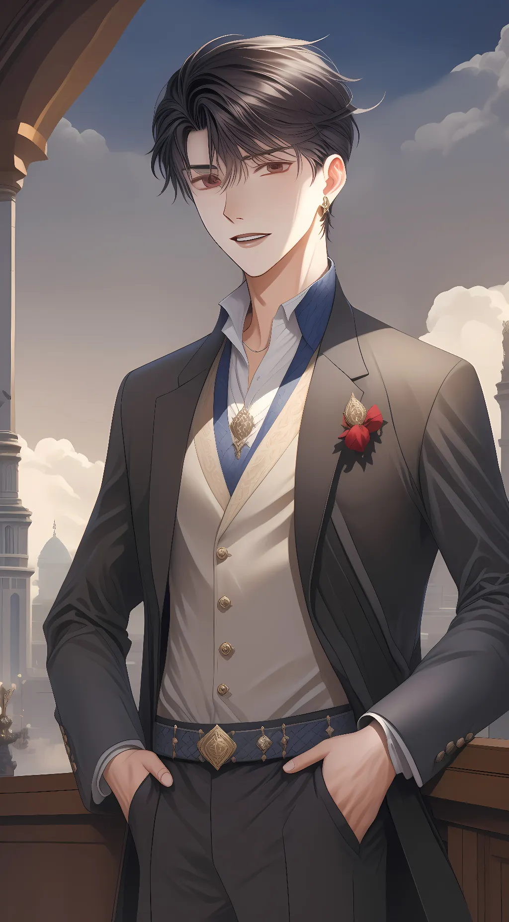 ai character: james background