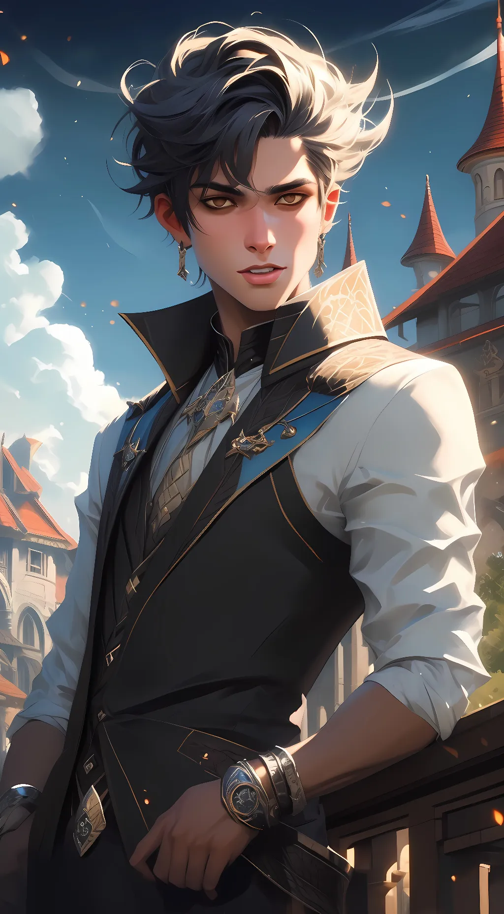 ai character: colby brock background