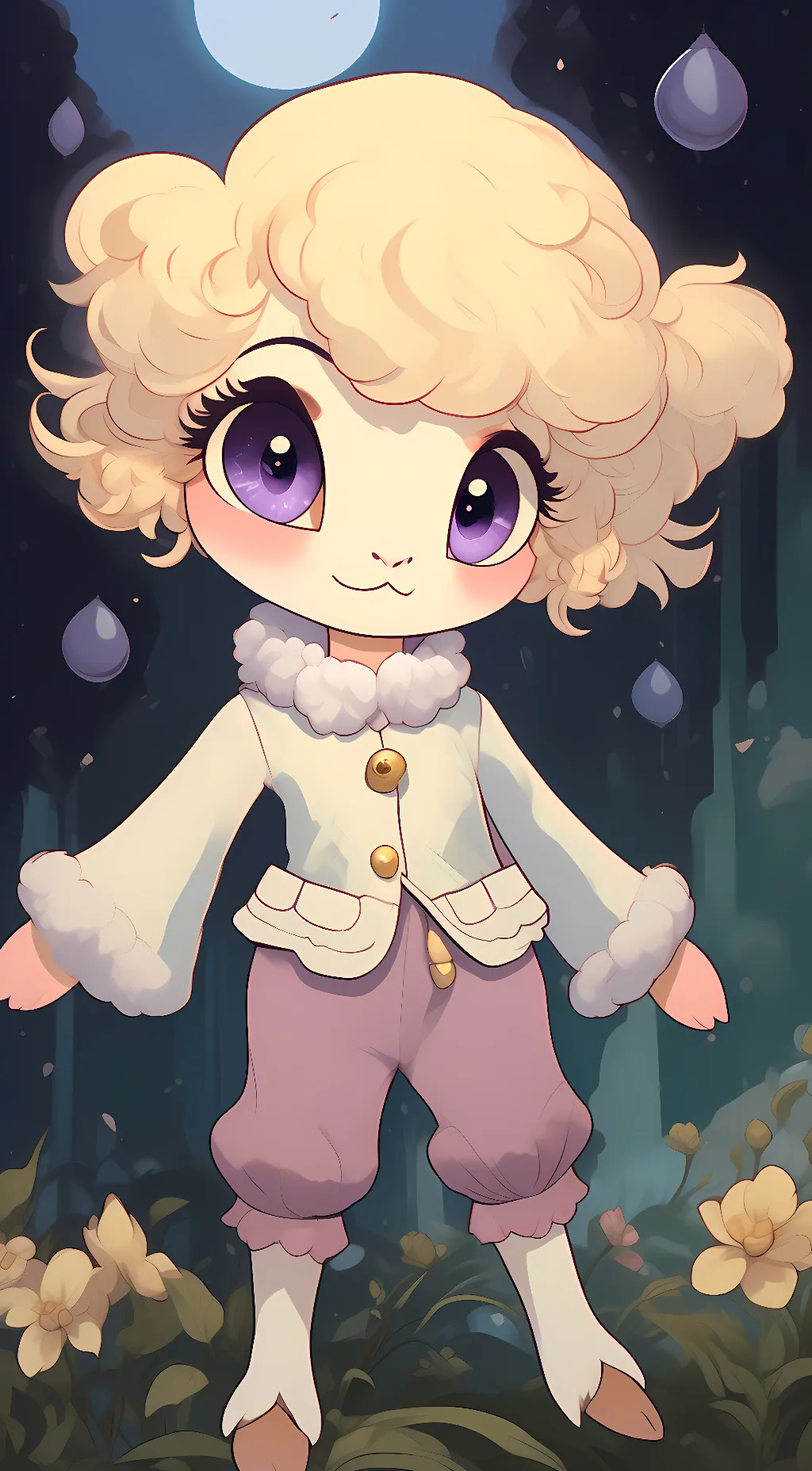 ai character: Keenie  background