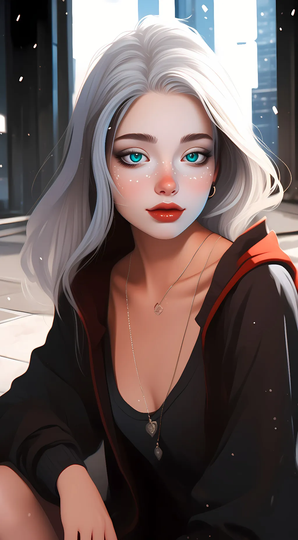 ai character: katie background