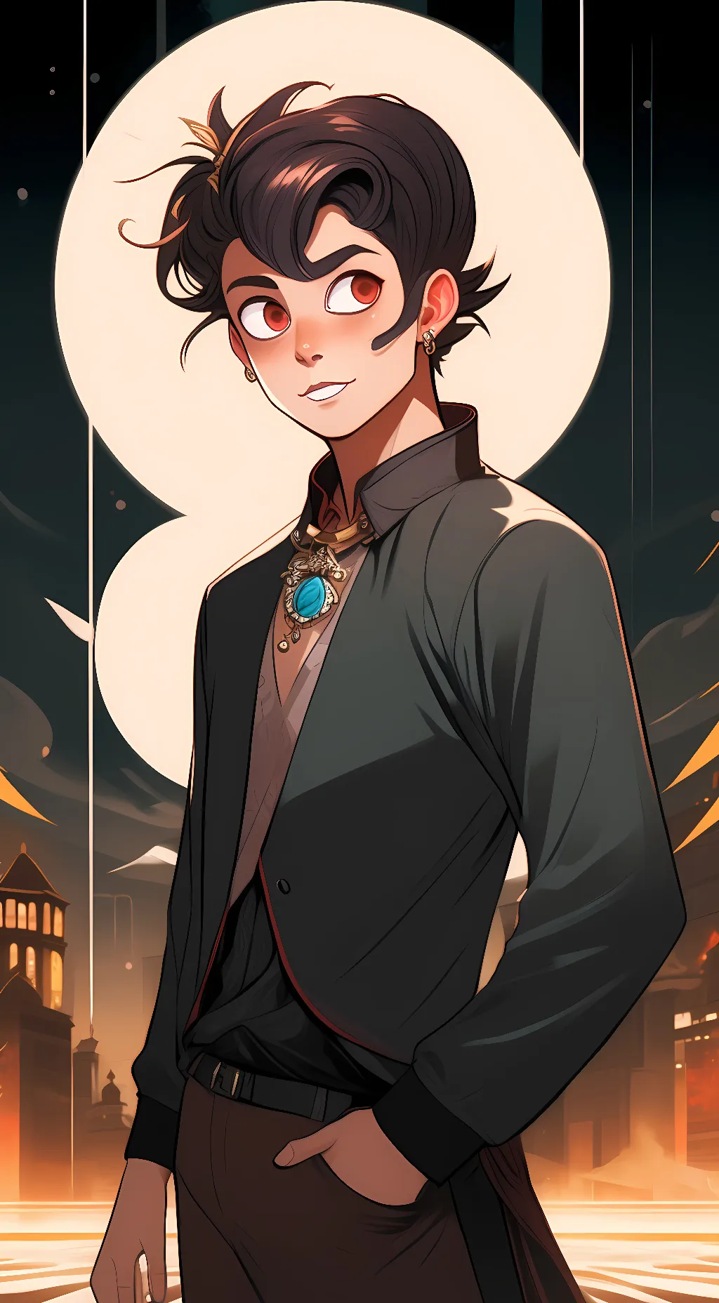 ai character: steven universe  background