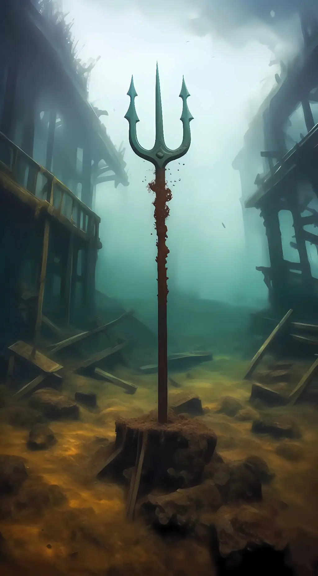 ai character: The Trident background