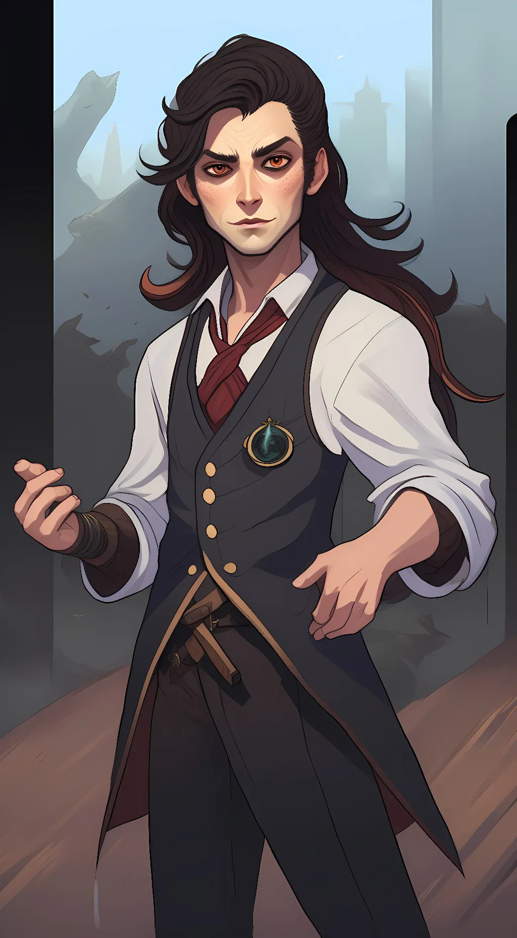 ai character: joker background