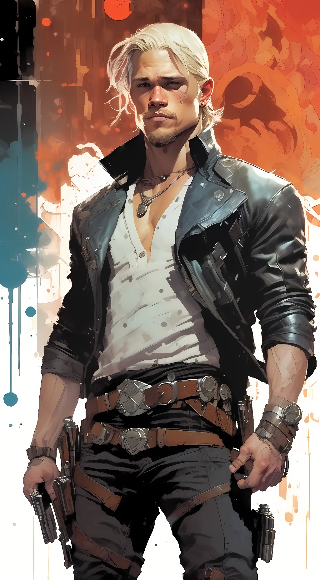 ai character: Jax Sheperd background