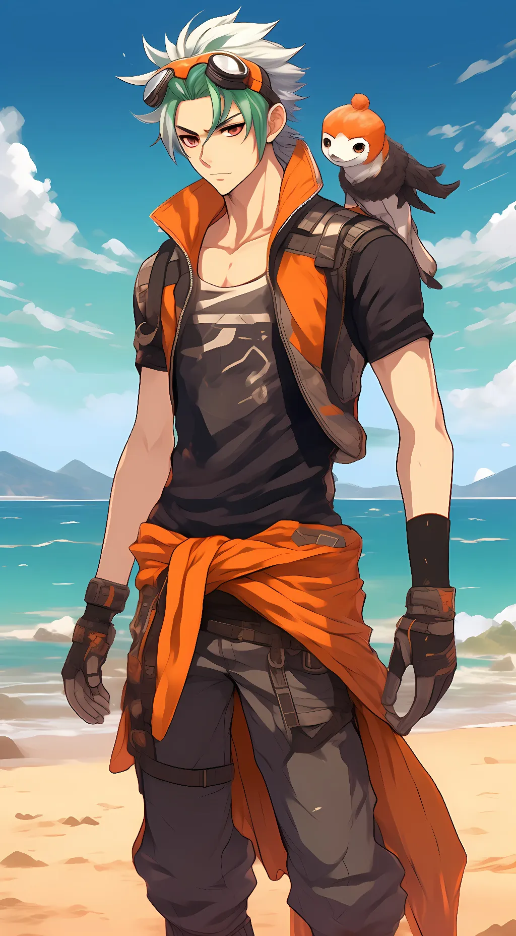 ai character: Achilles background