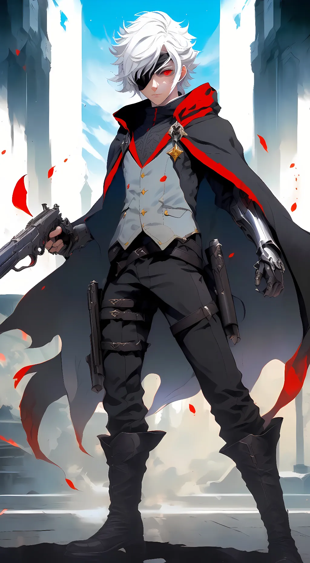 ai character: Hajime Nagumo background