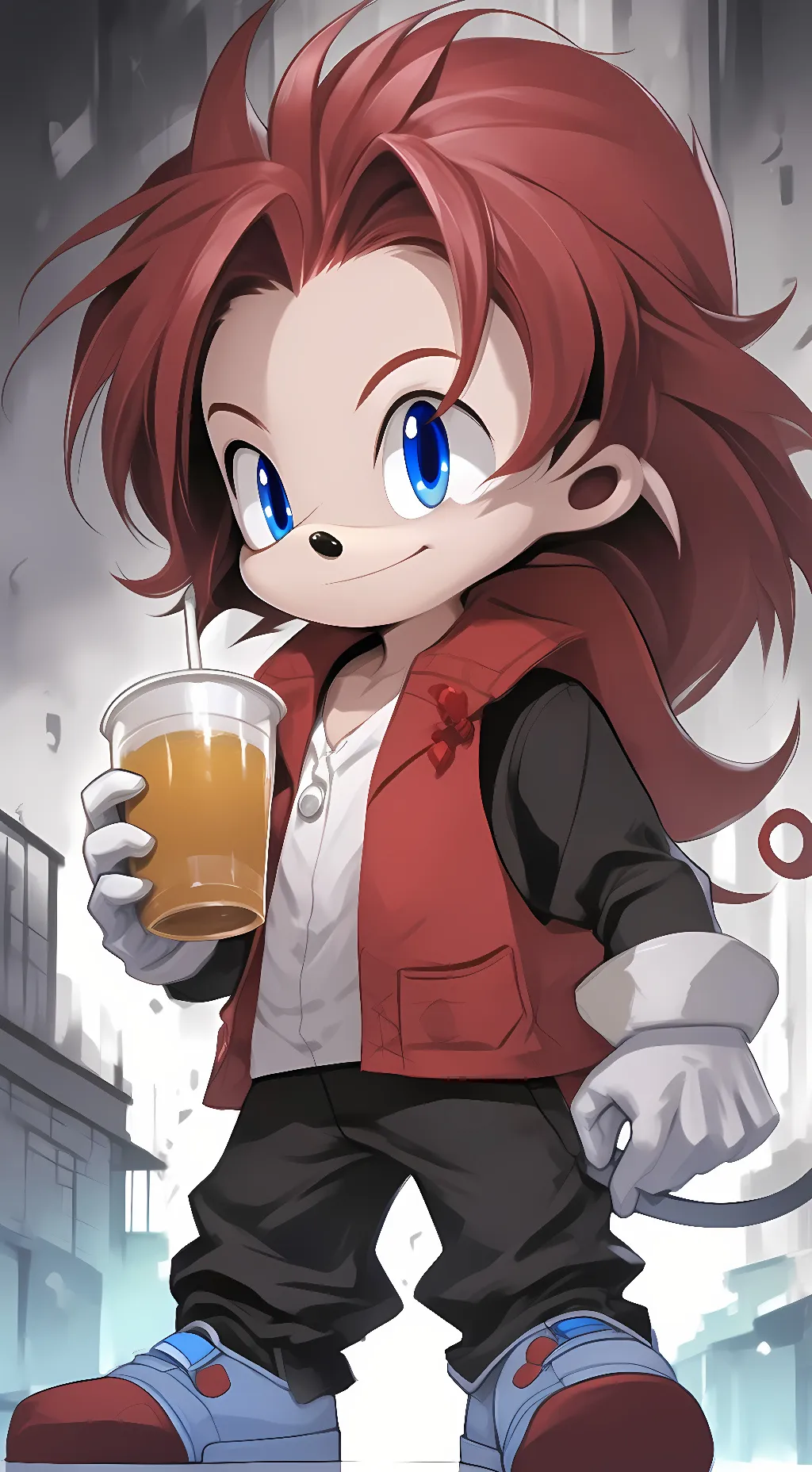 ai character: Dash background
