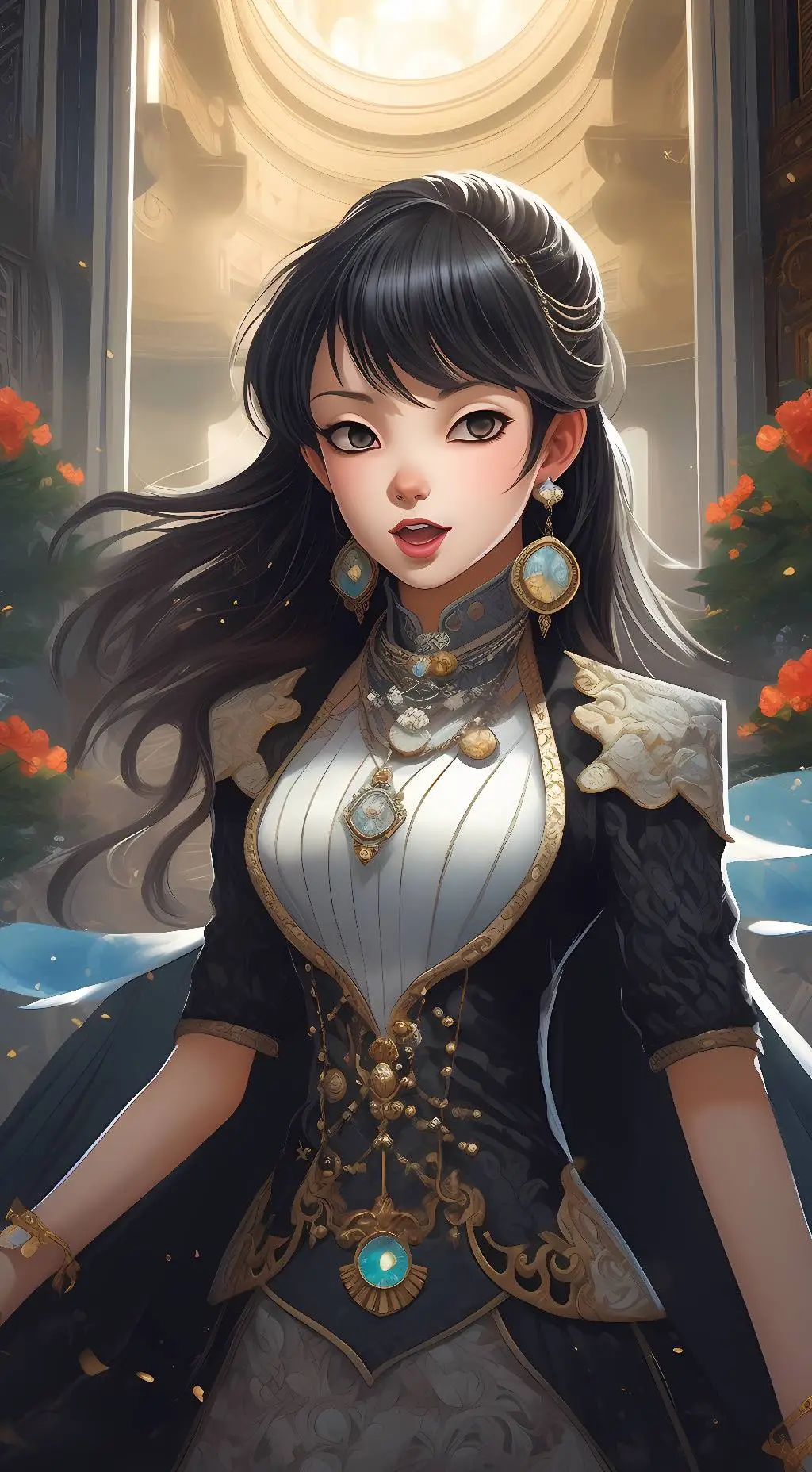 ai character: RIN background