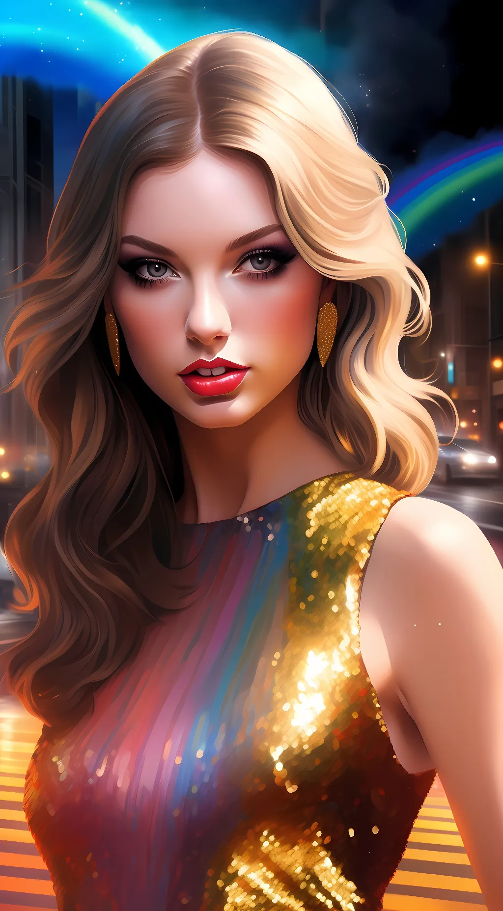 ai character: Taylor Swift background