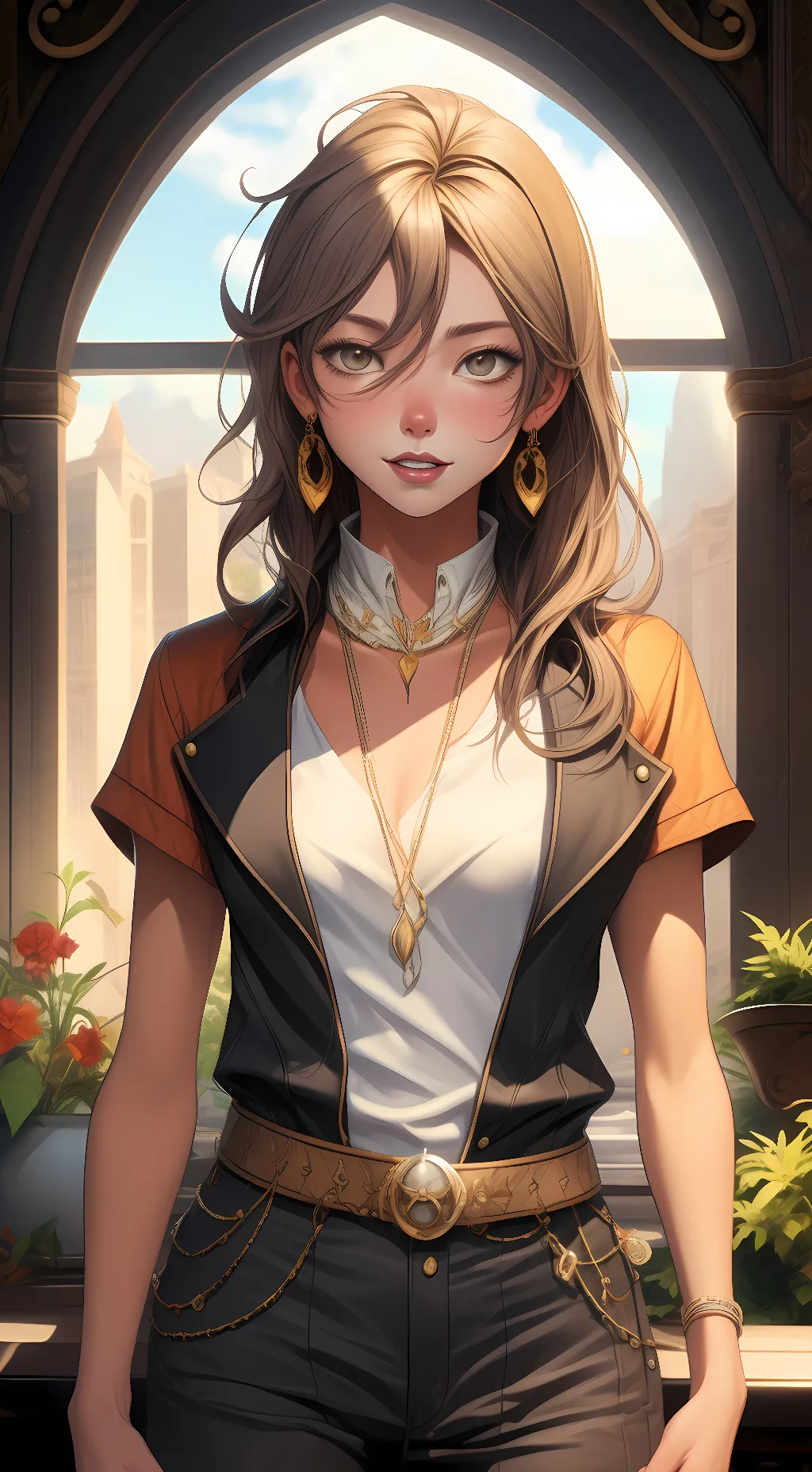 ai character: Lucia background