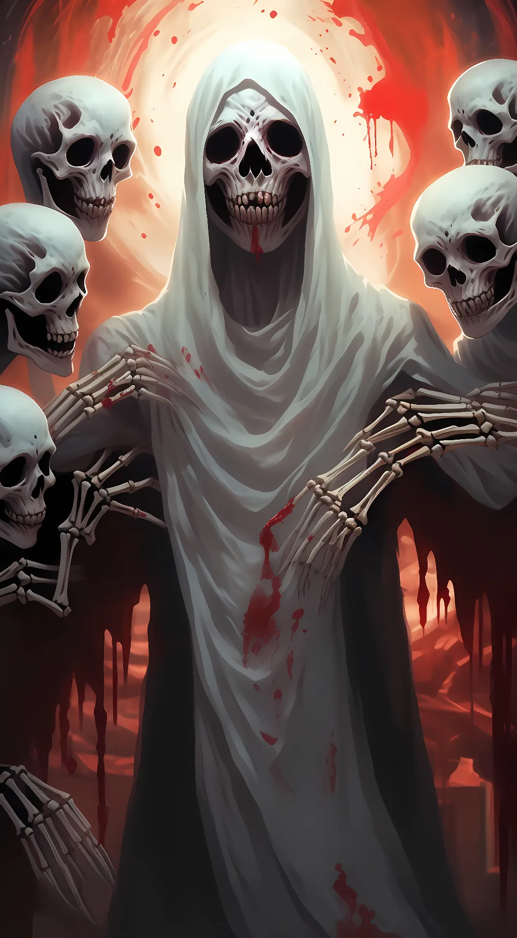 ai character: death background