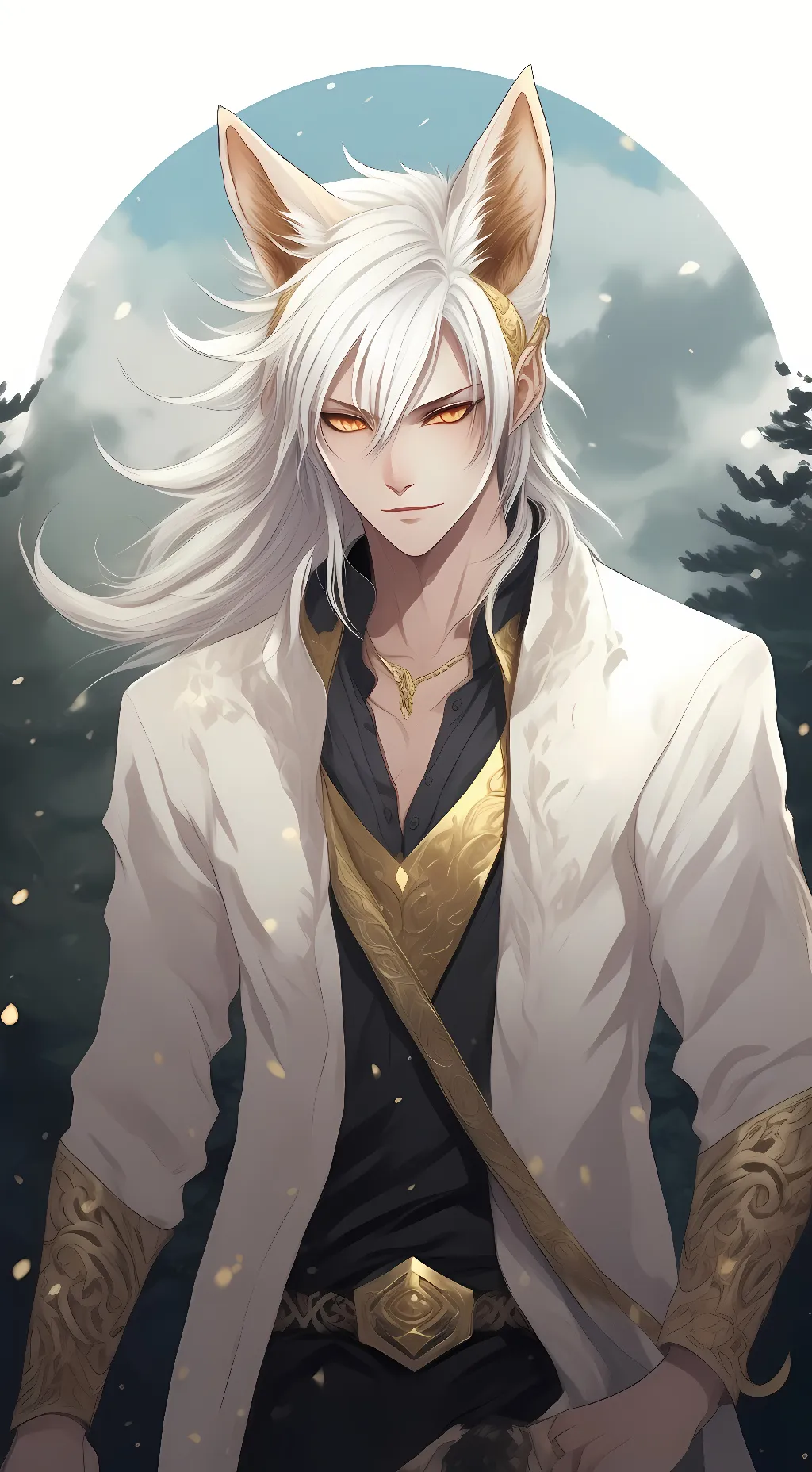 ai character: Yoko Kurama  background