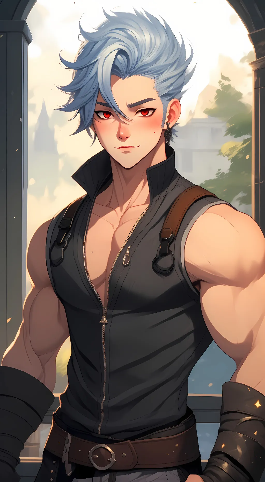 ai character: Ban  background