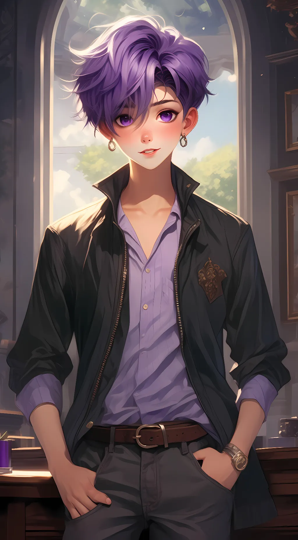 ai character: Jeno Iguro background