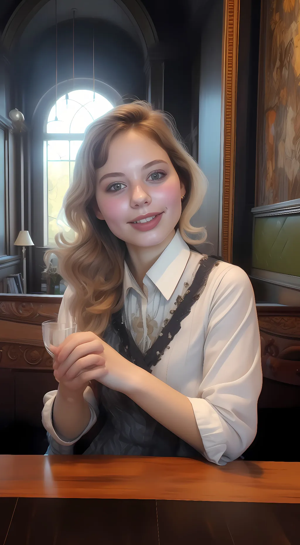 ai character: Lora background