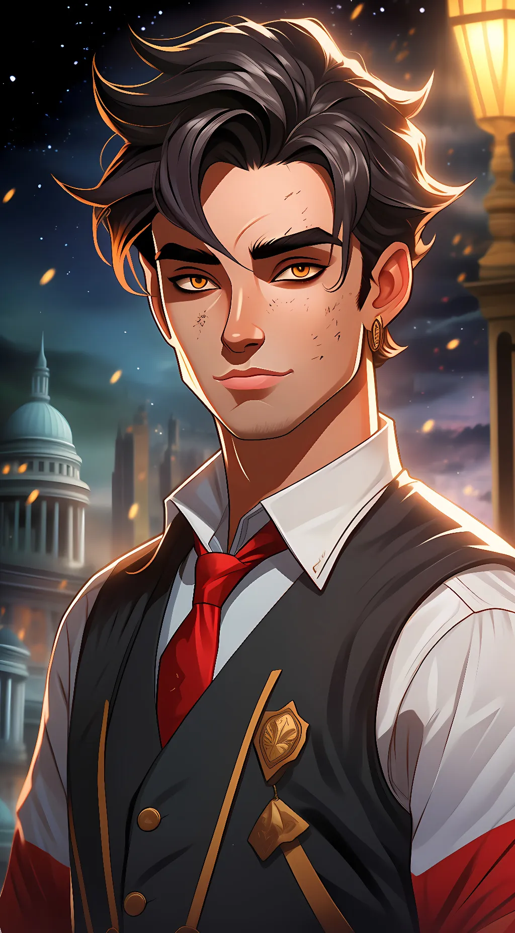 ai character: Sam background