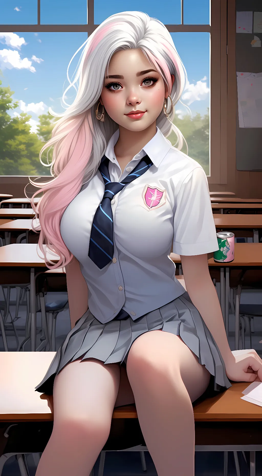 ai character: Amy Lee background