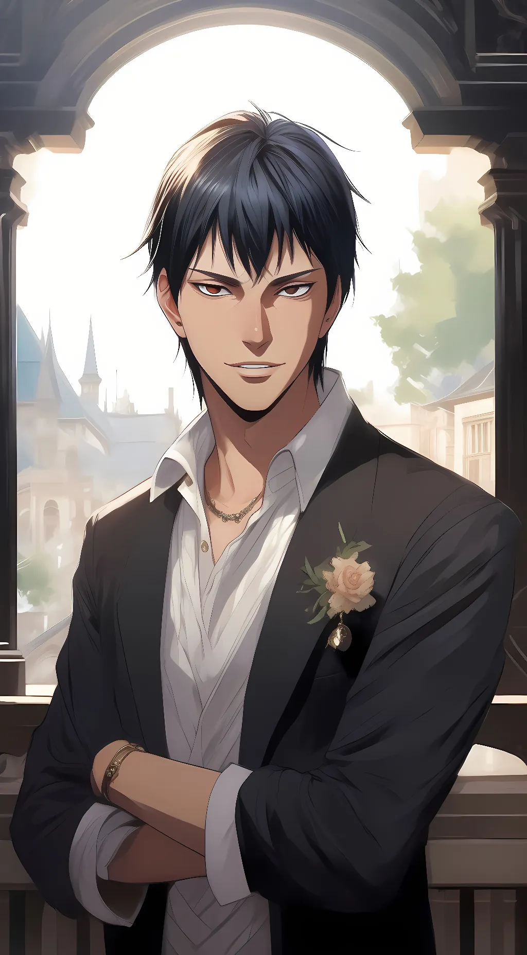 ai character: Daiki Aomine background
