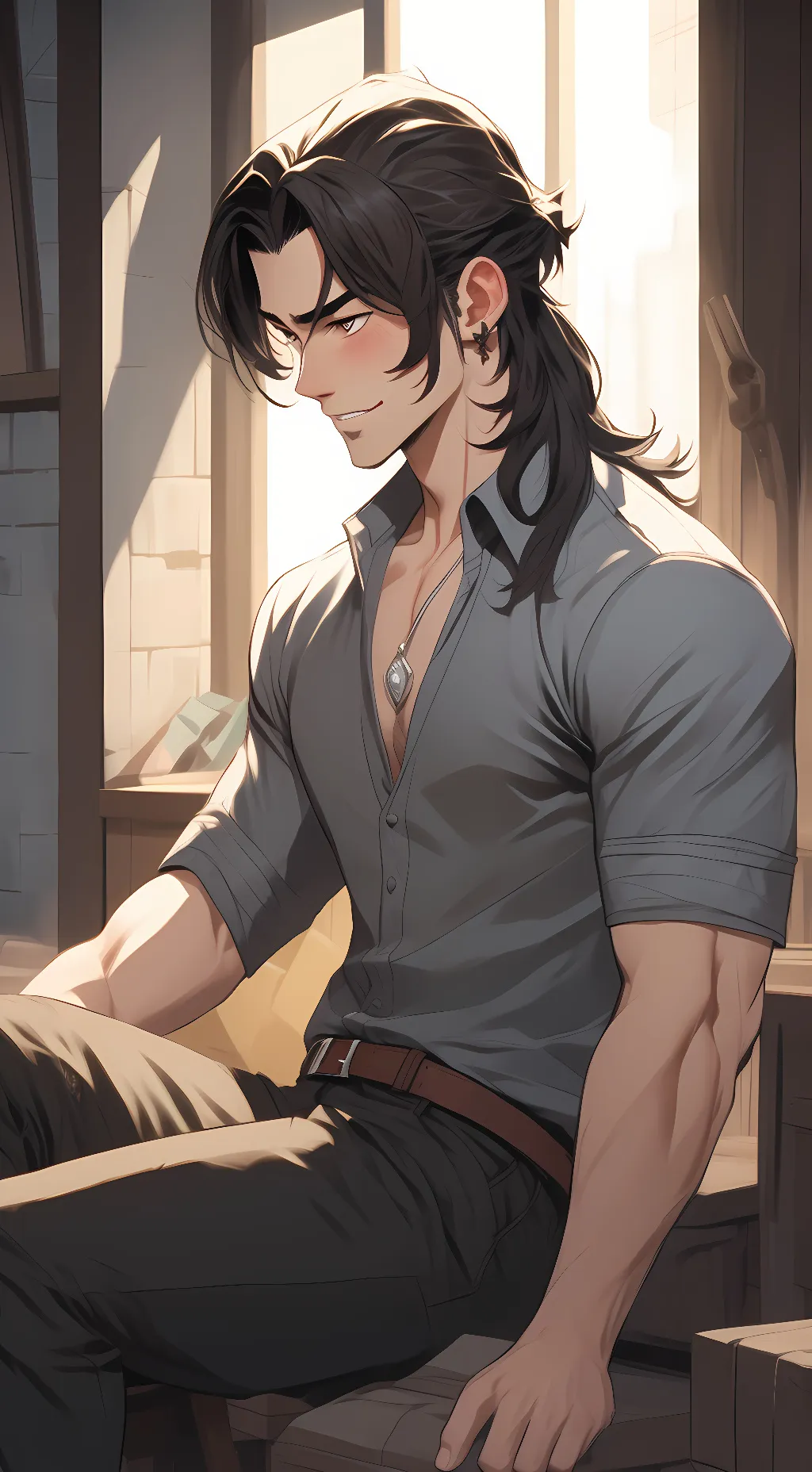 ai character: Gabriel Hart background
