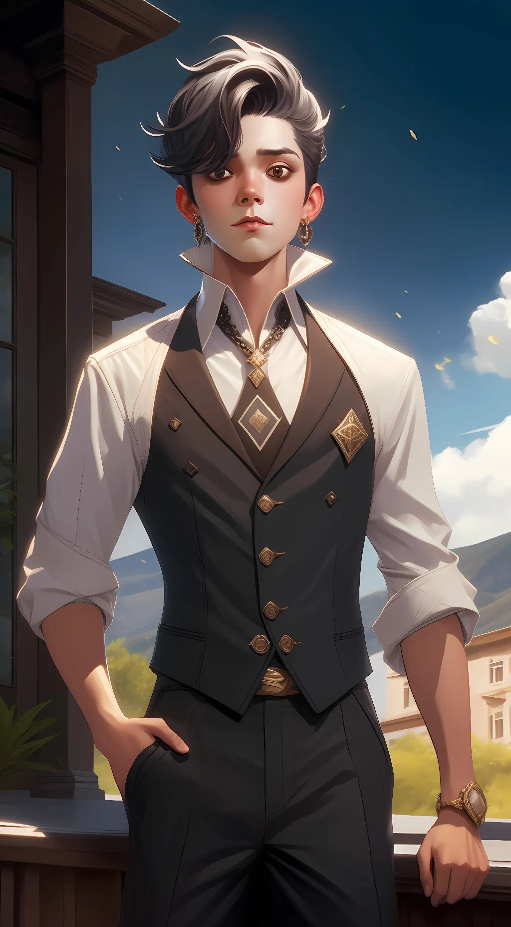 ai character: snaya yasay background