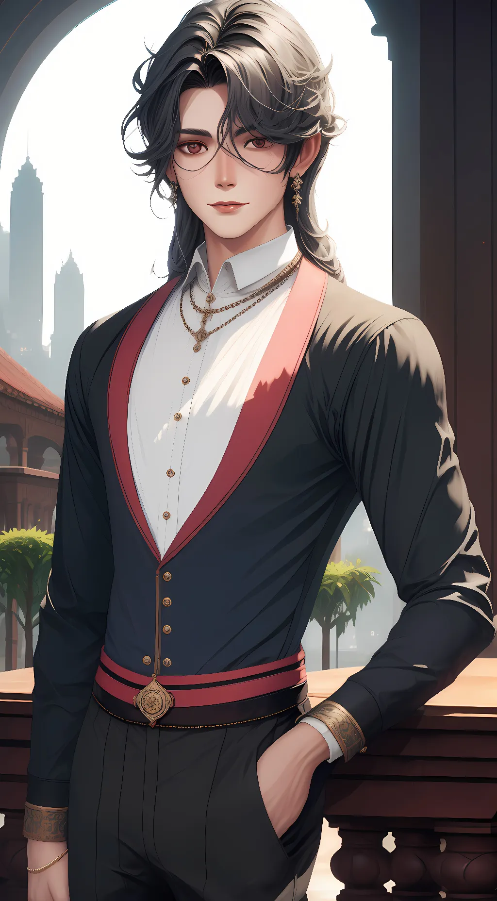 ai character: Levi background