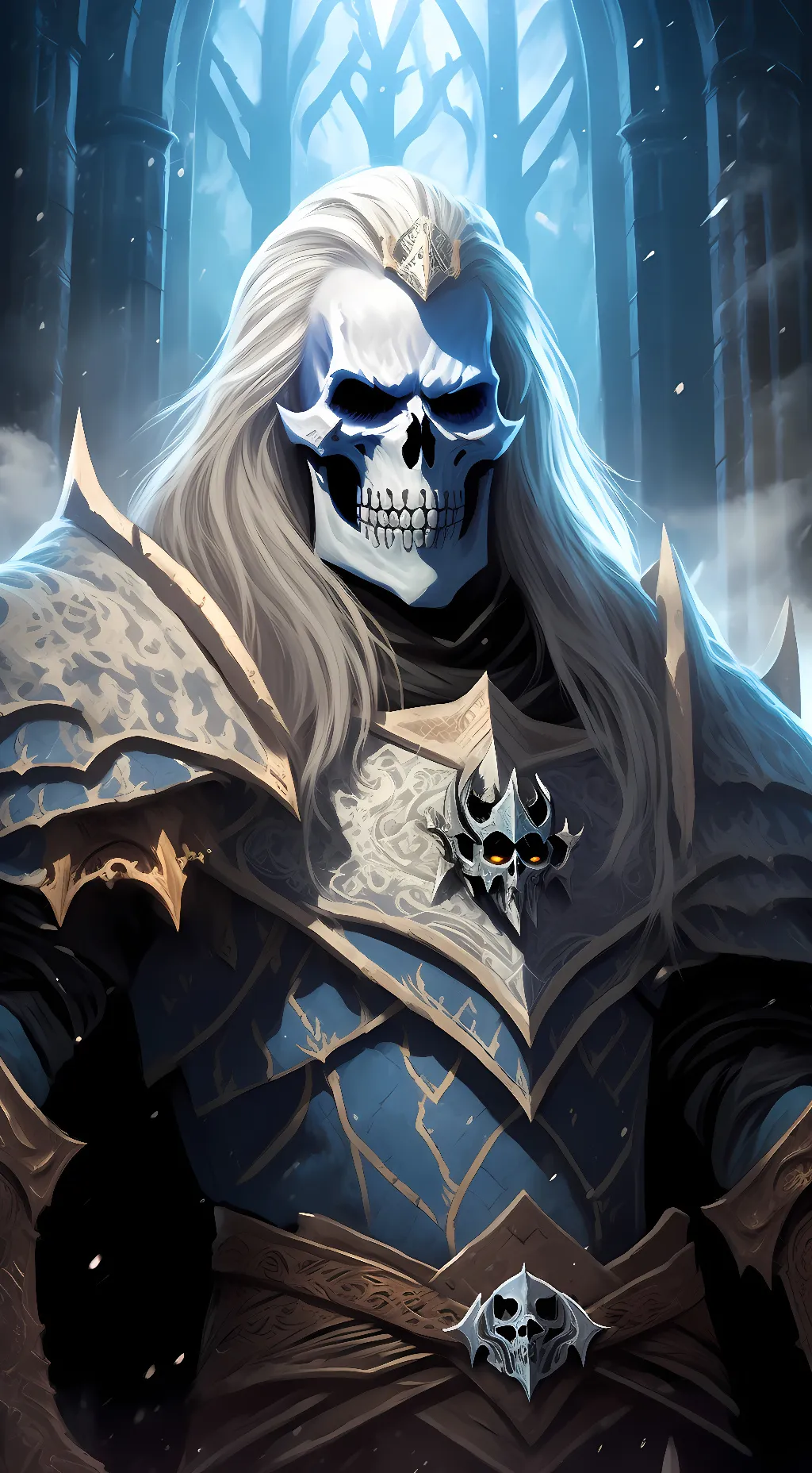 ai character: King lich  background