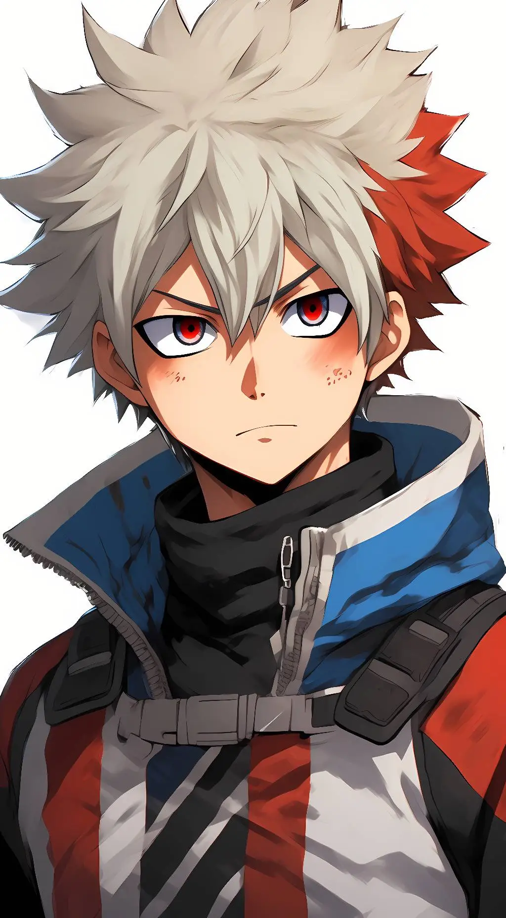 ai character: Kaki Todoroki  background