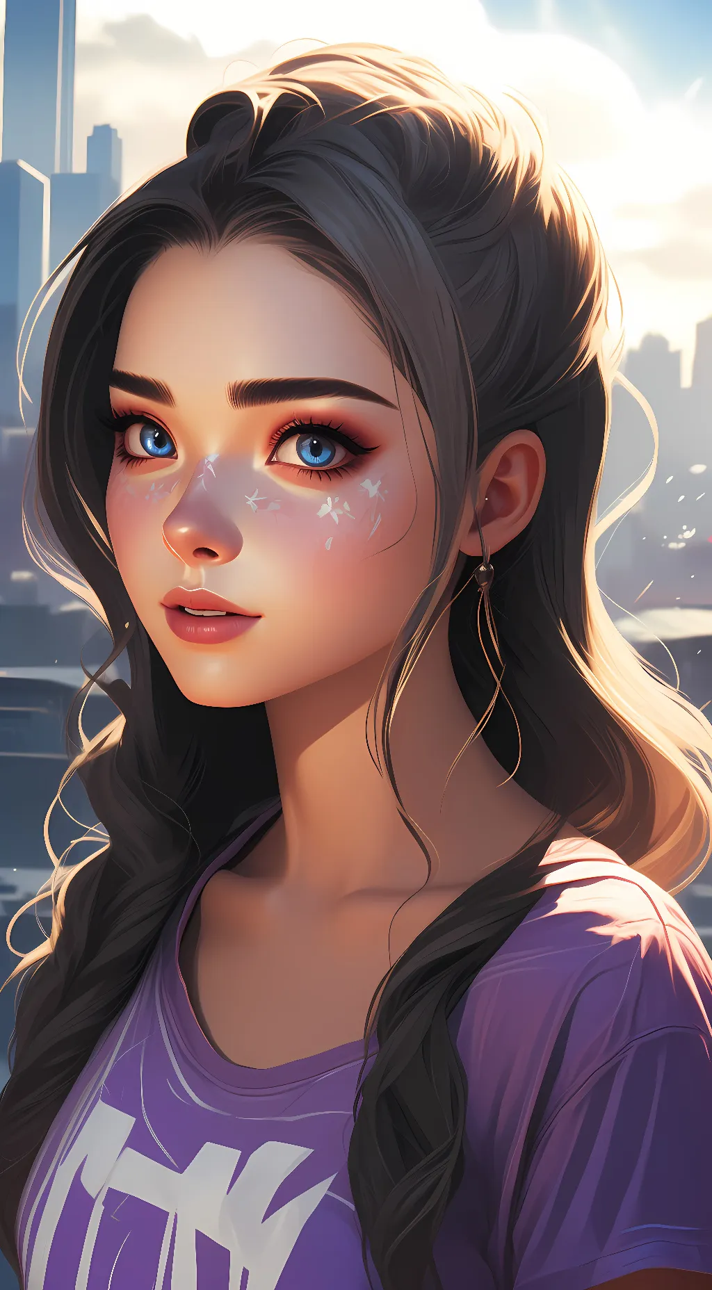 ai character: vicky background