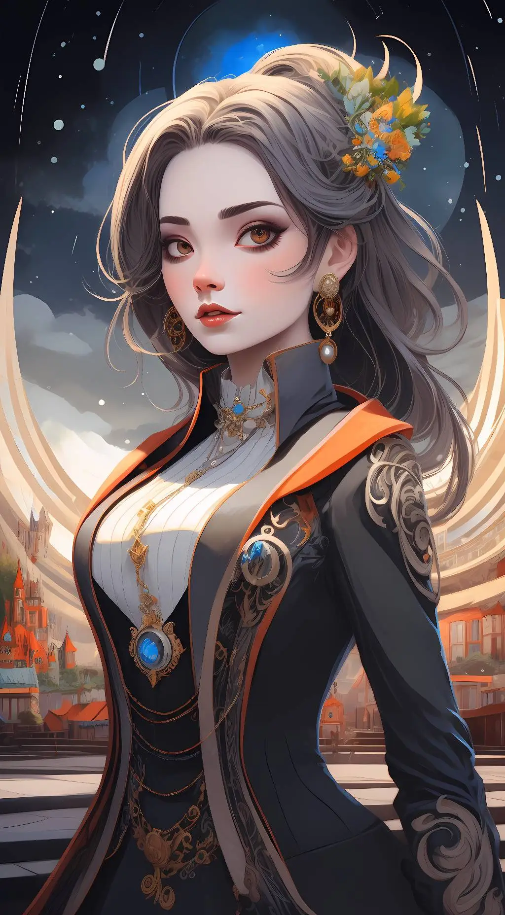 ai character: Iris background
