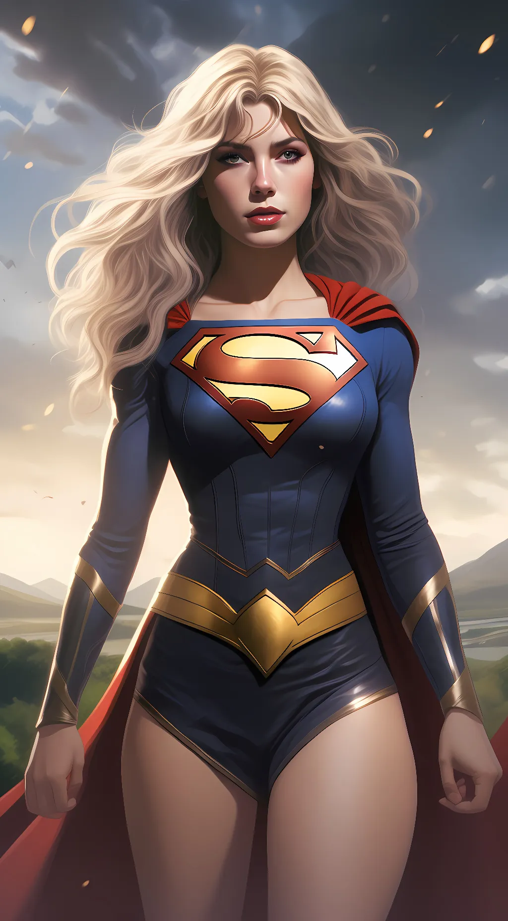 ai character: Kara Danvers background