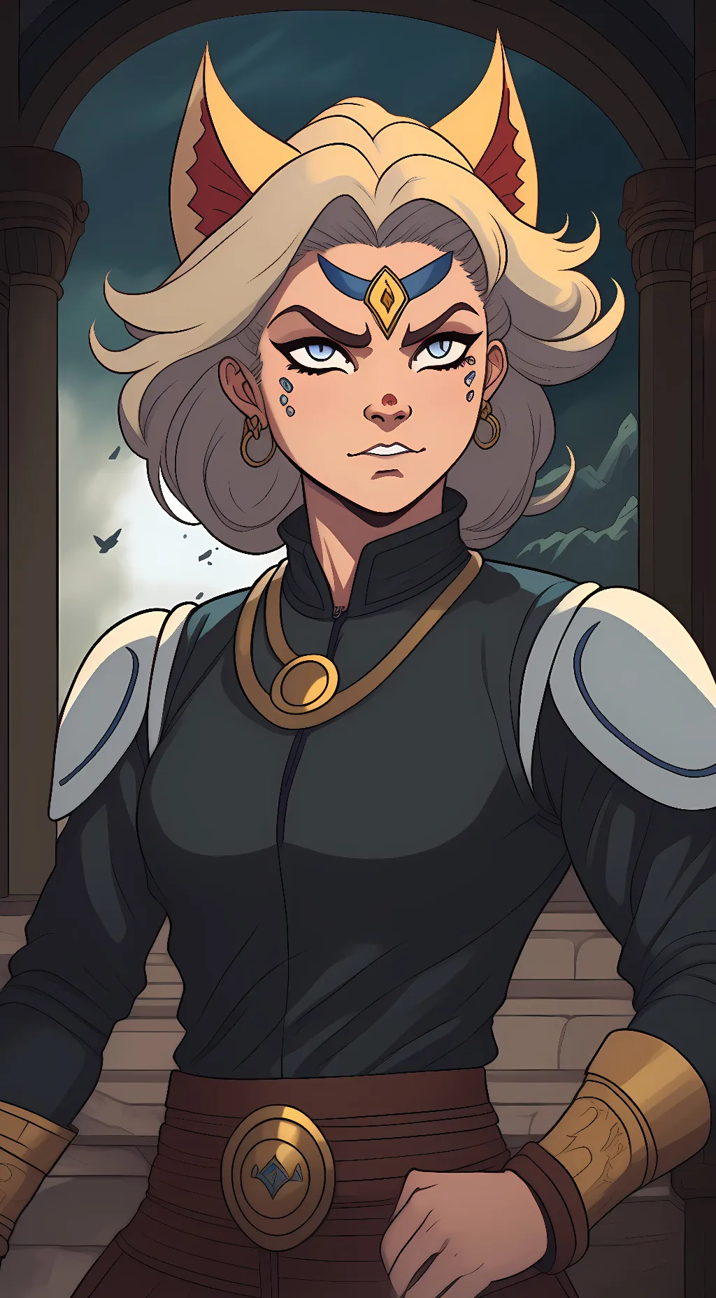 ai character: mumra  background