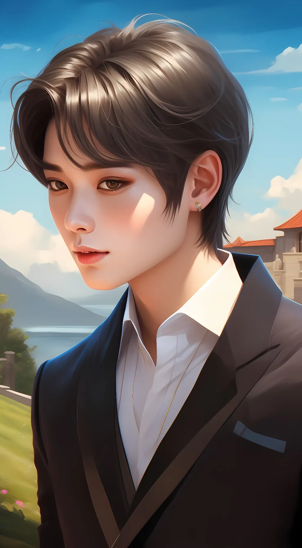 ai character: i.n background