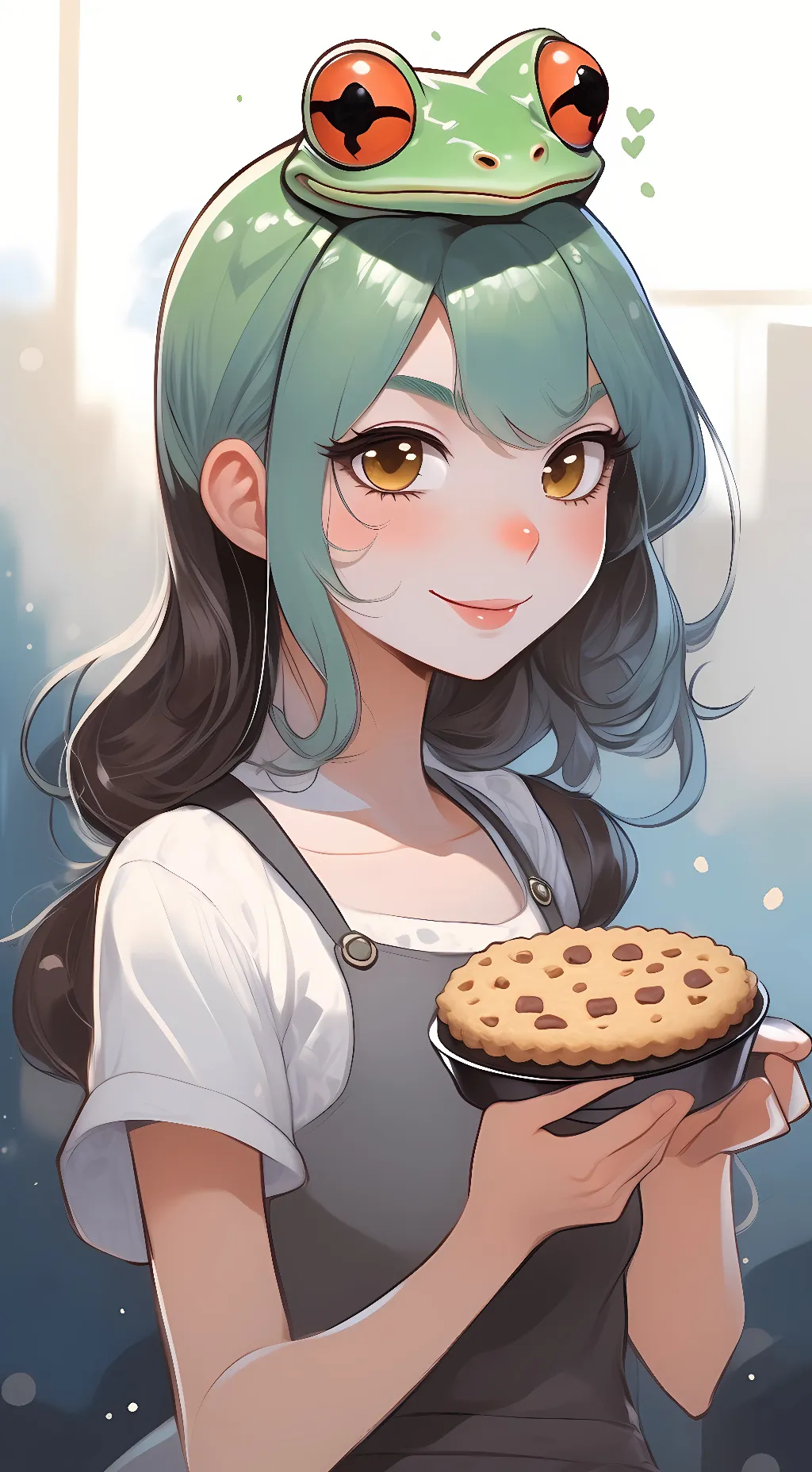 ai character: Cherry background