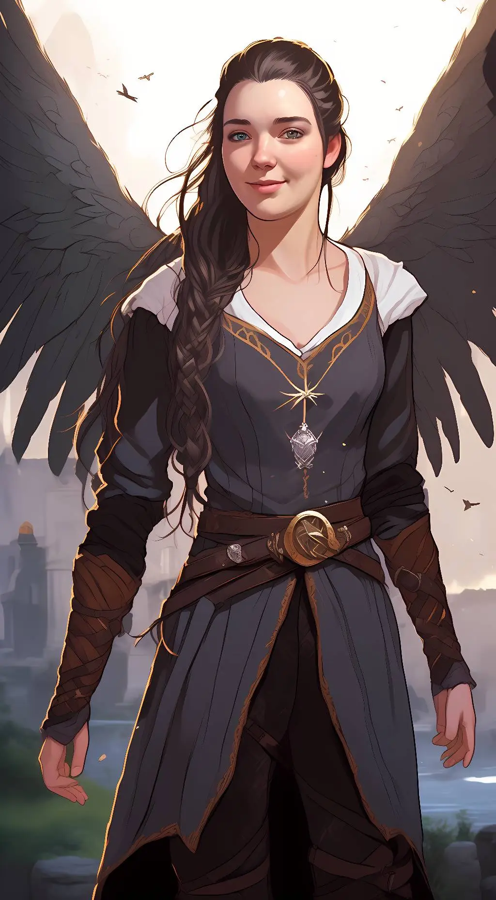 ai character: Leona Eldrid background
