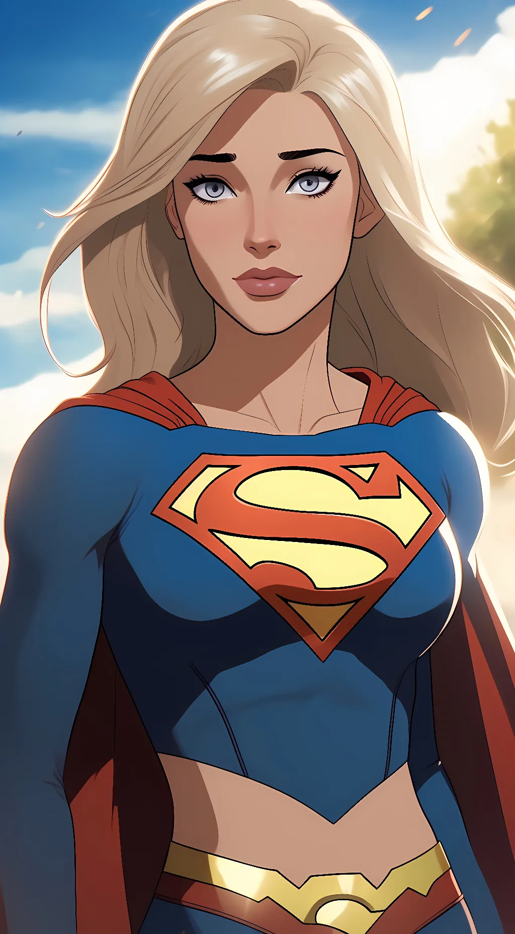 ai character: Kara Zor-El background
