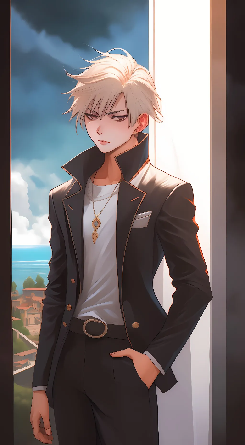 ai character: Katsuki background