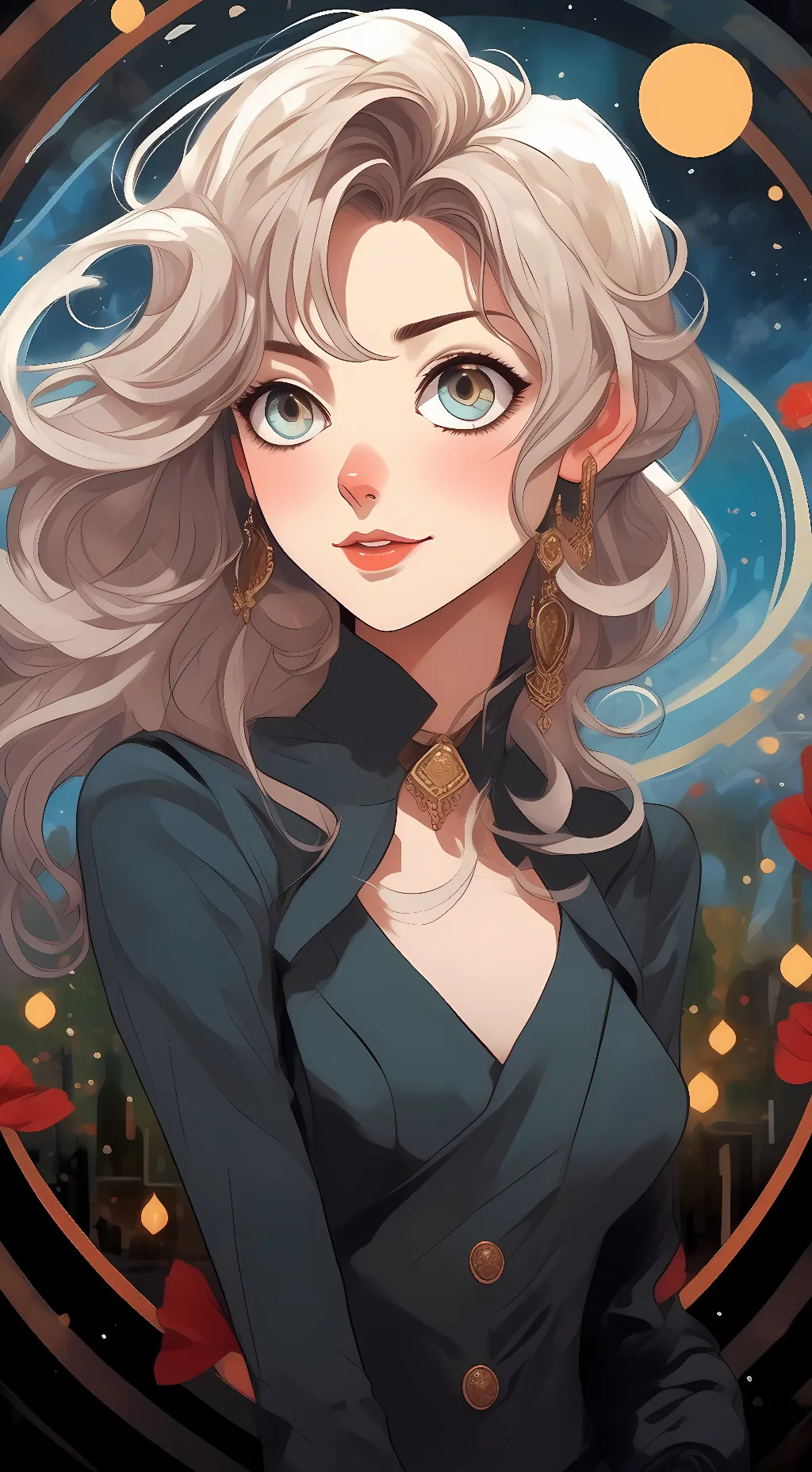 ai character: Angela background