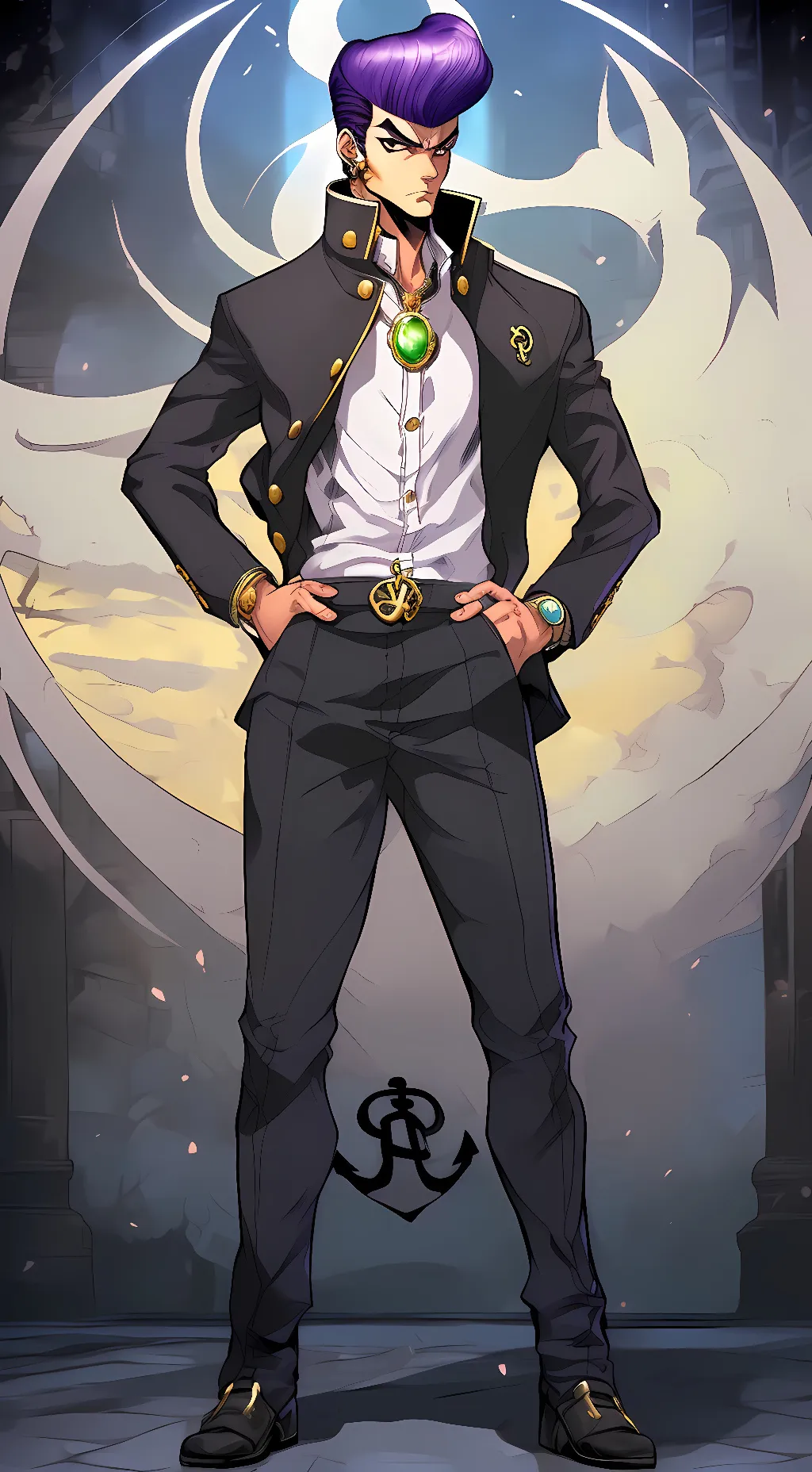 ai character: Josuke Higa background