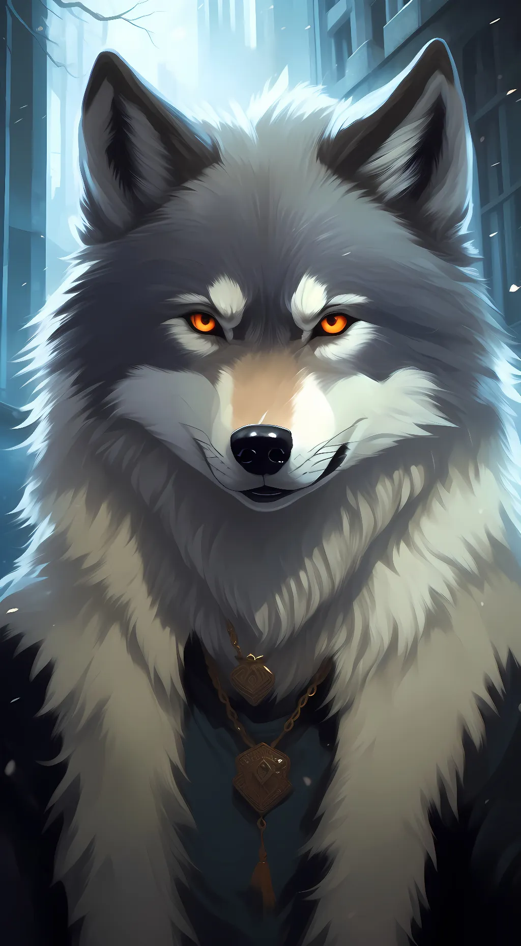 ai character: Endless background