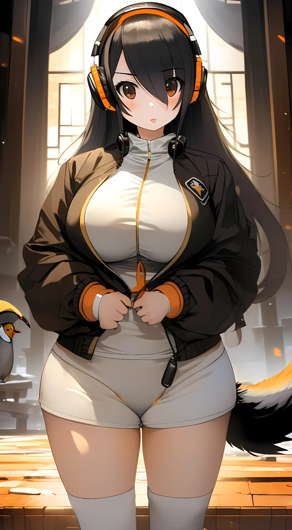 ai character: Penny (E. Penguin) background