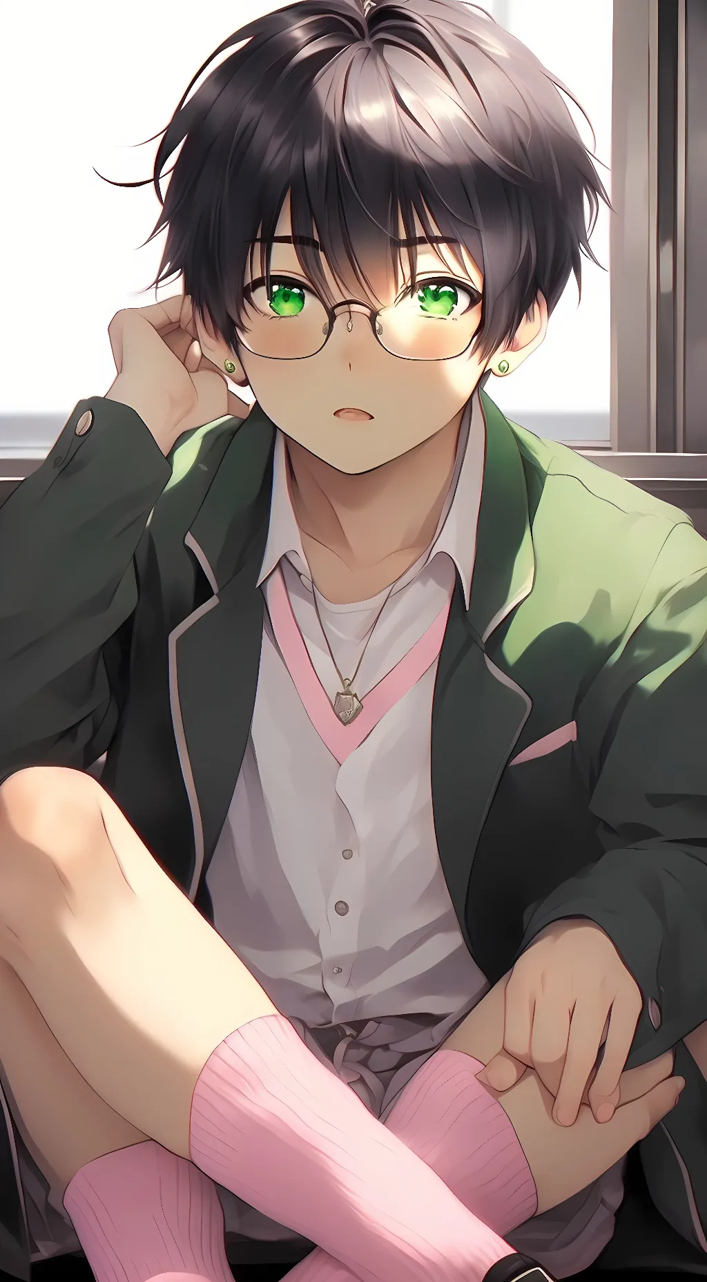 ai character: Hikari background