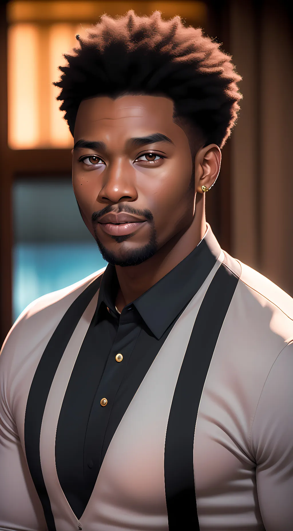 ai character: teacher Mr sam background